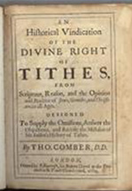 An Historical Vindication of the Divine Right of Tithes, Book Collection